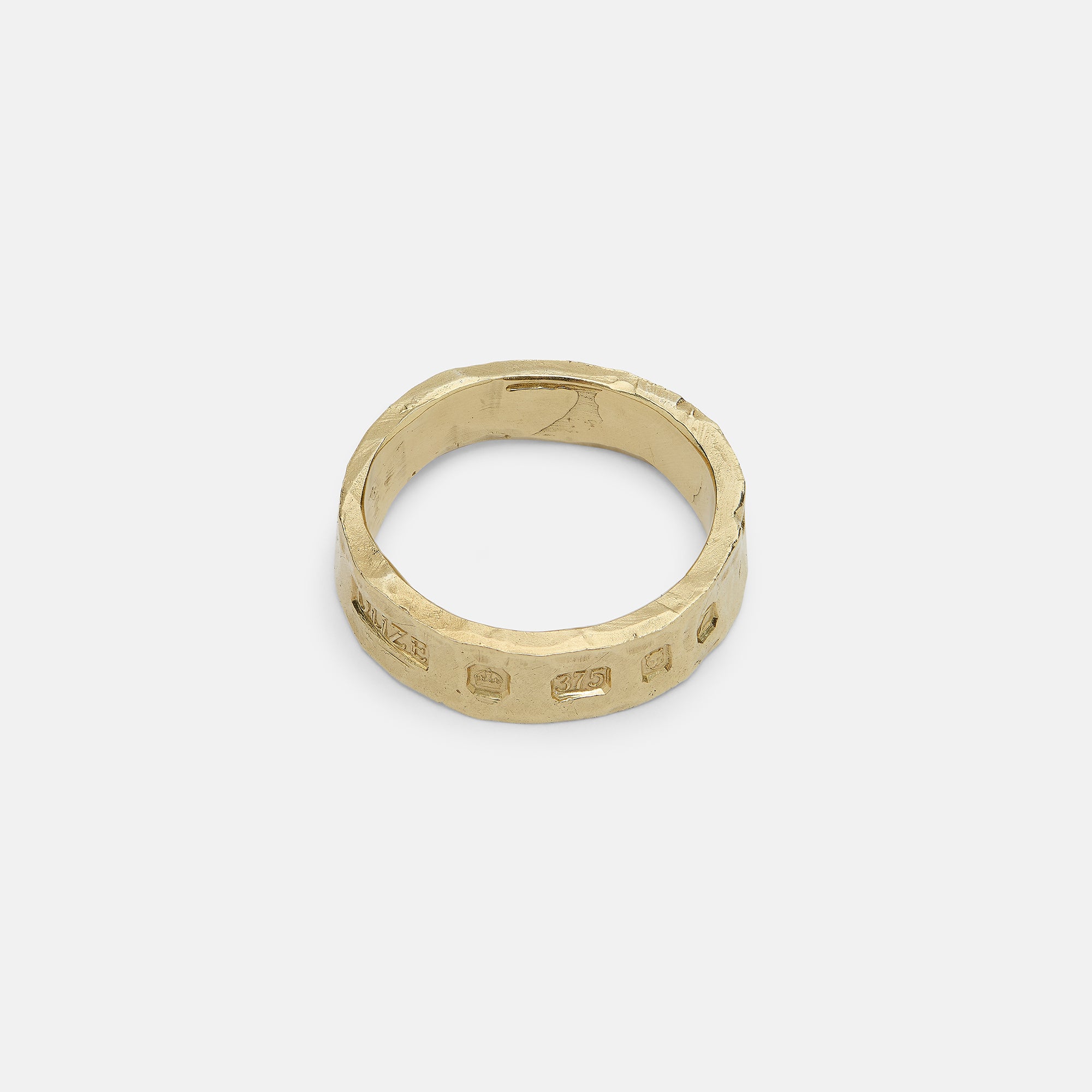 9k Gold Hallmark Band