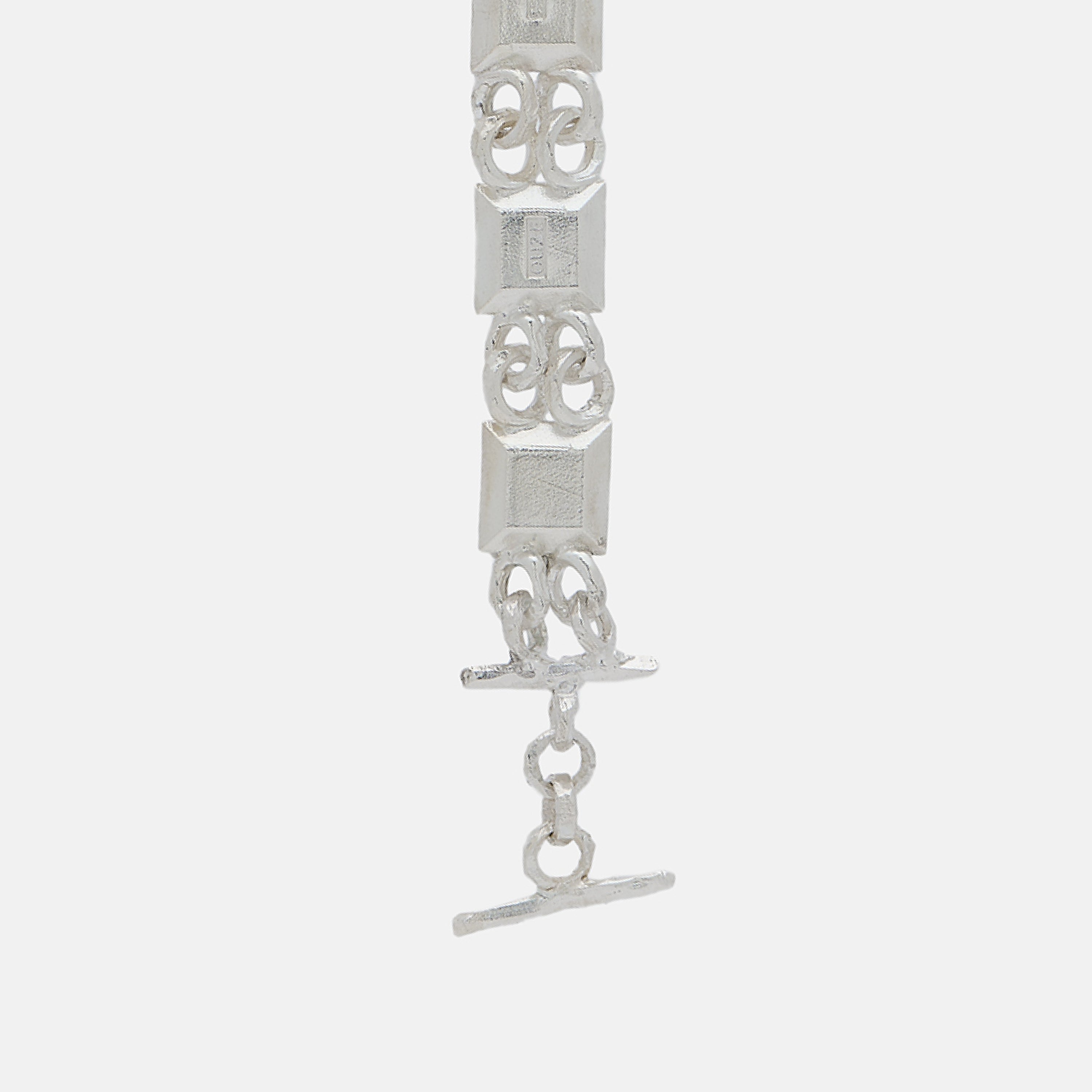Faceted Square Ingot Bracelet