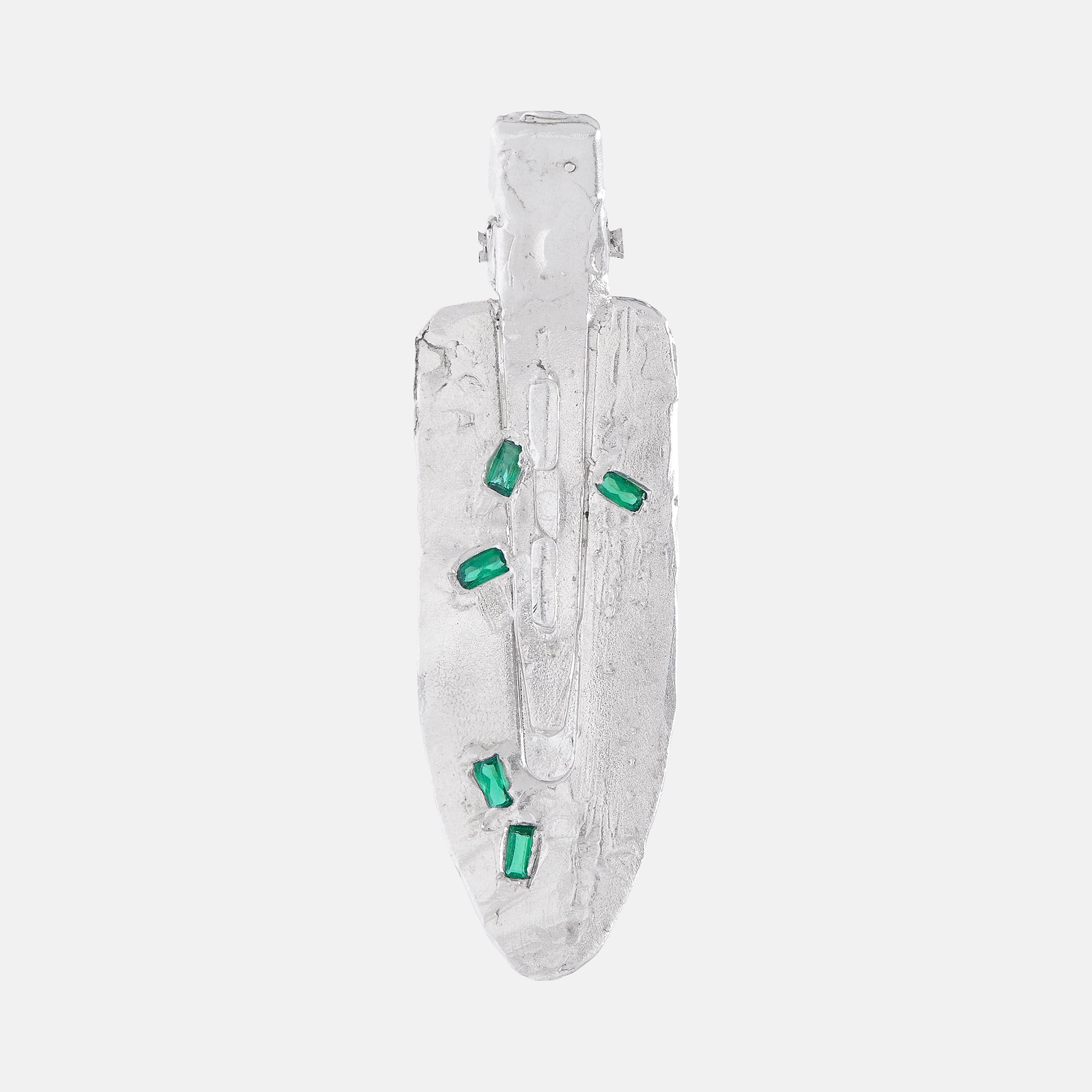 Emerald Scatter Hairclip