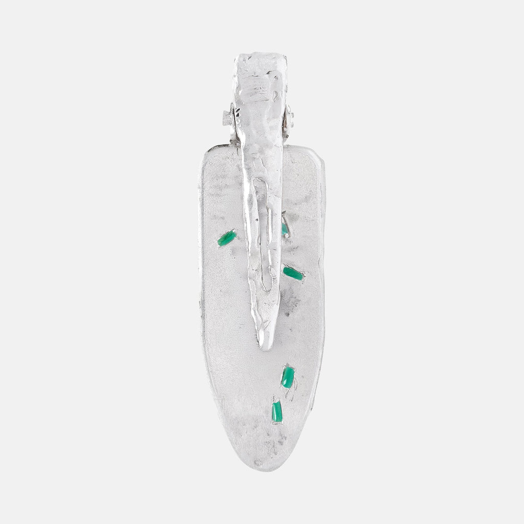 Emerald Scatter Hairclip