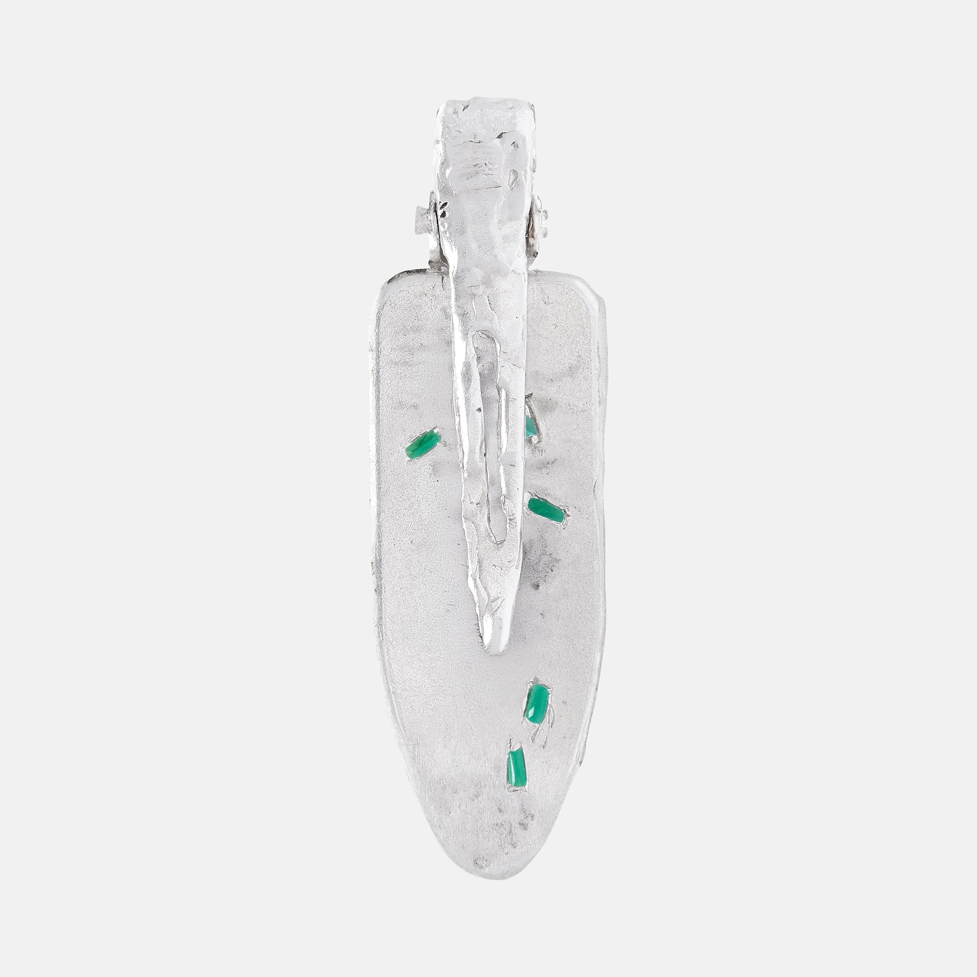 Emerald Scatter Hairclip