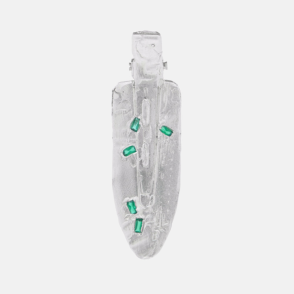 Emerald Scatter Hairclip