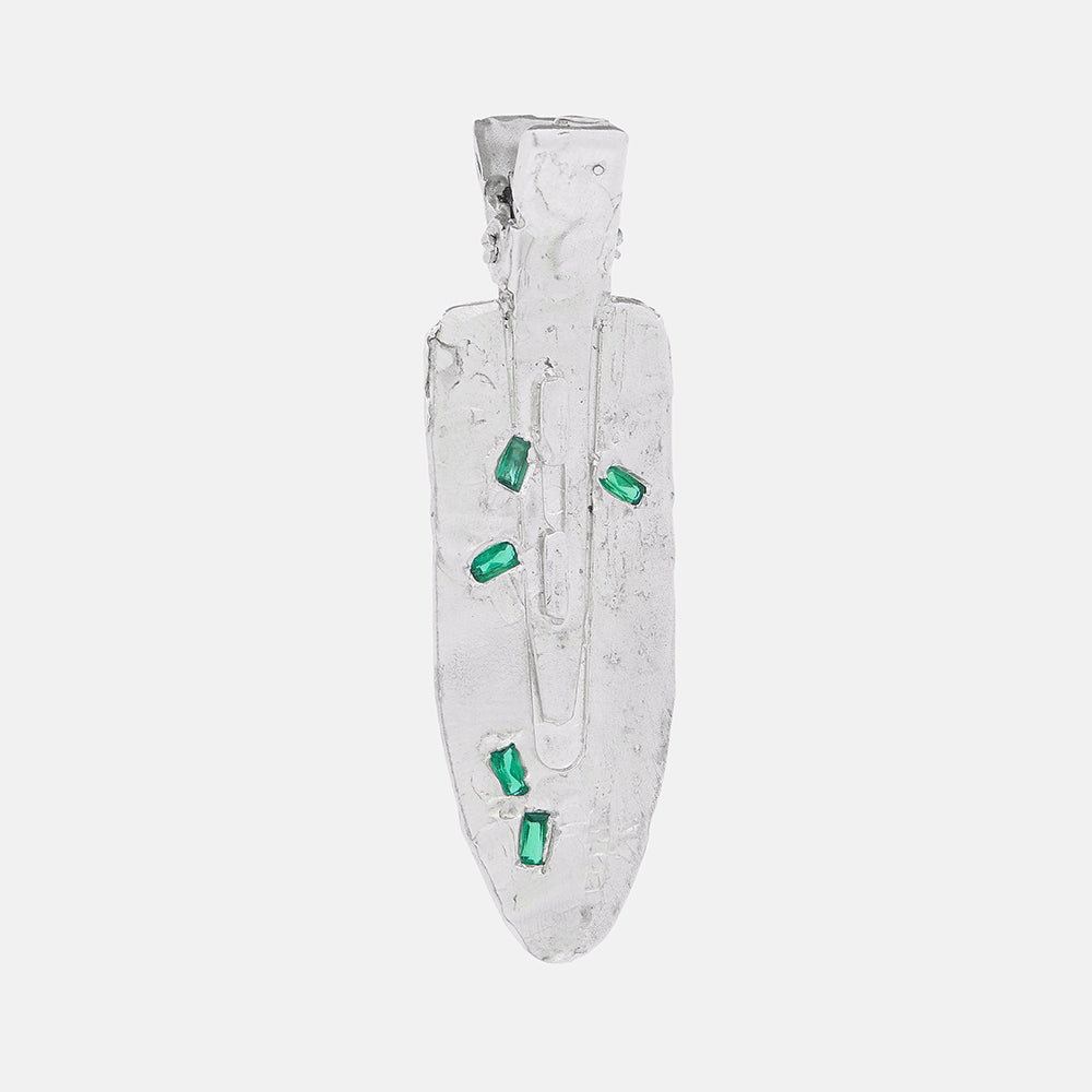 Emerald Scatter Hairclip