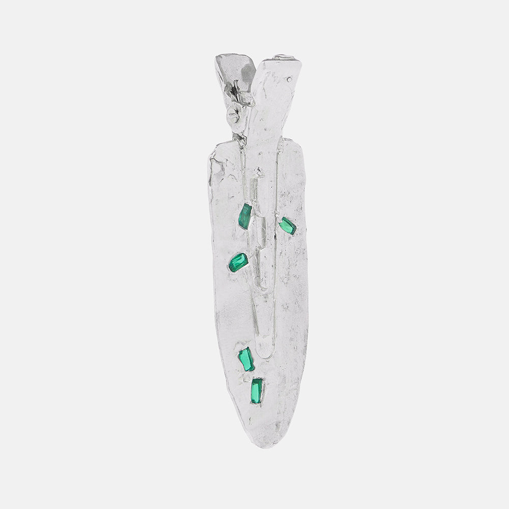 Emerald Scatter Hairclip