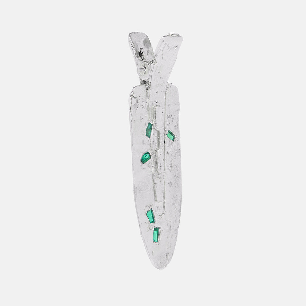 Emerald Scatter Hairclip