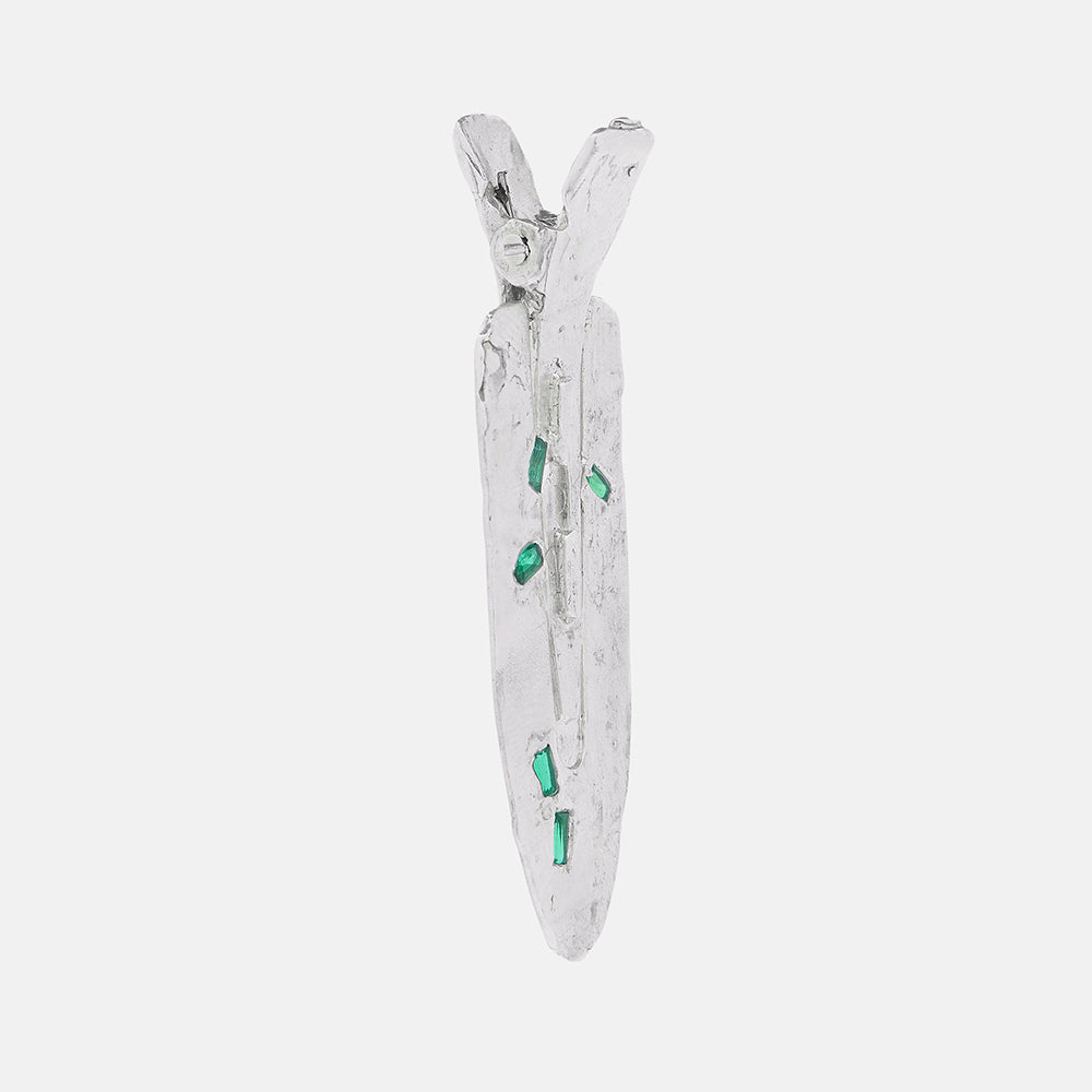 Emerald Scatter Hairclip