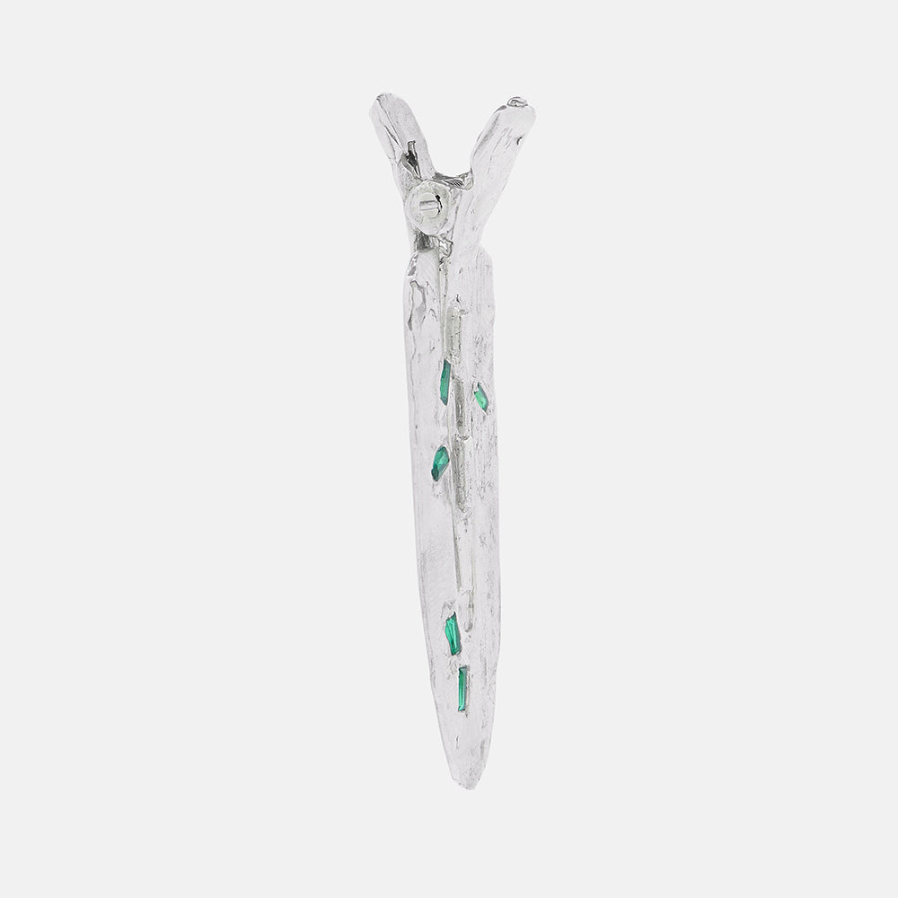 Emerald Scatter Hairclip
