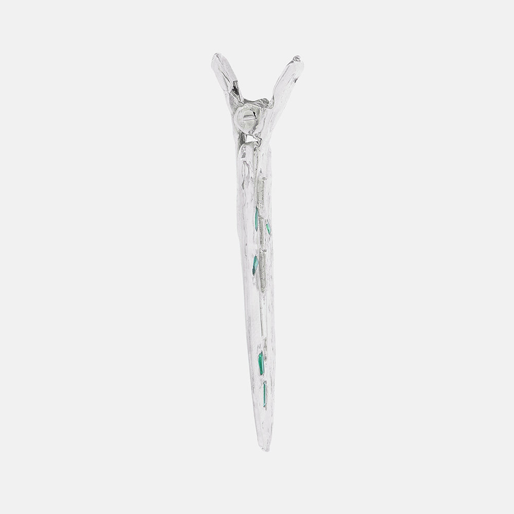 Emerald Scatter Hairclip
