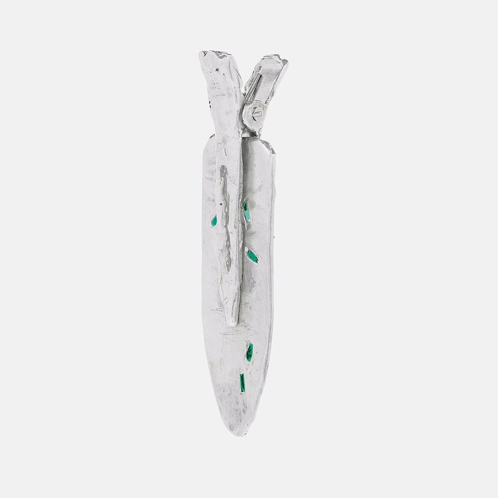 Emerald Scatter Hairclip