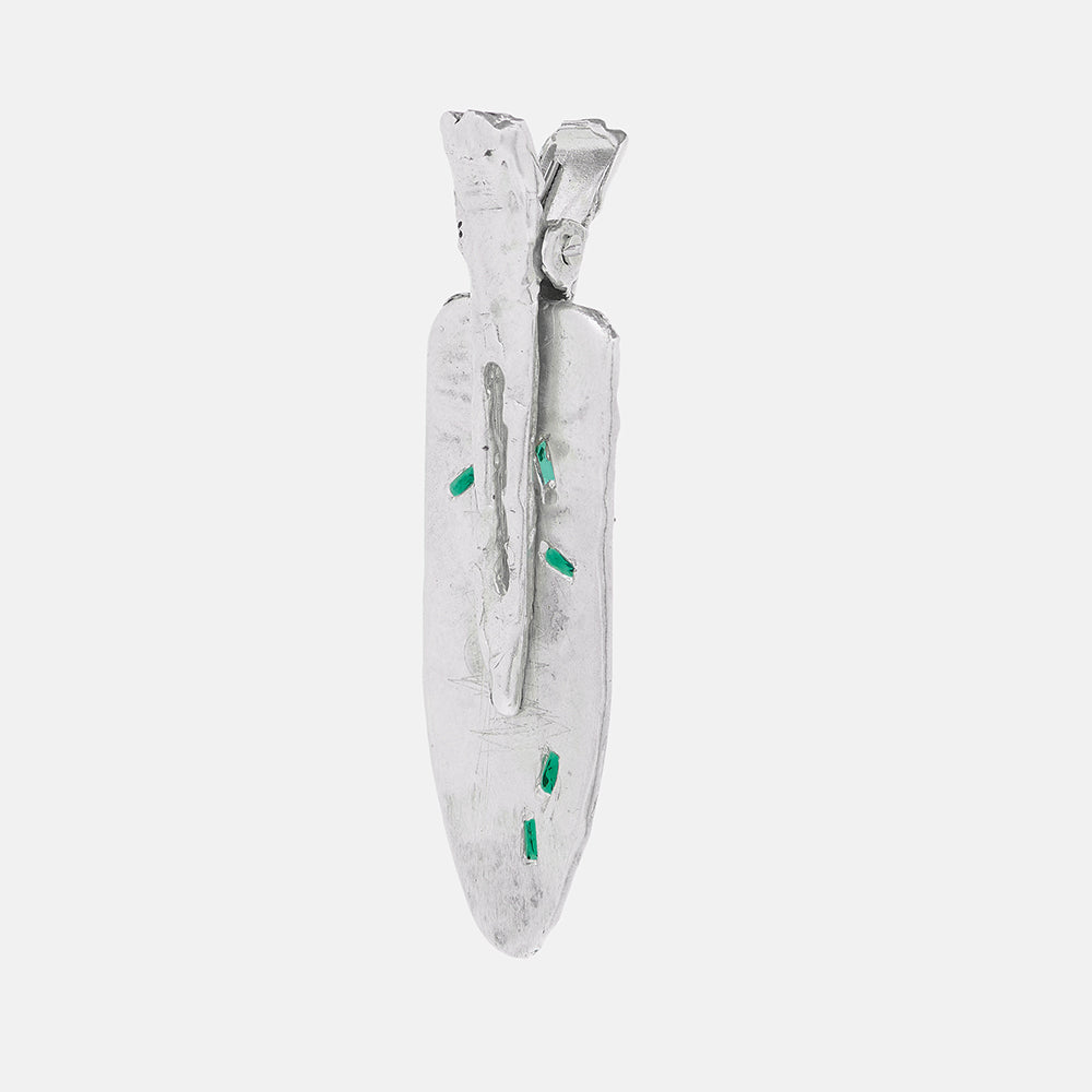 Emerald Scatter Hairclip