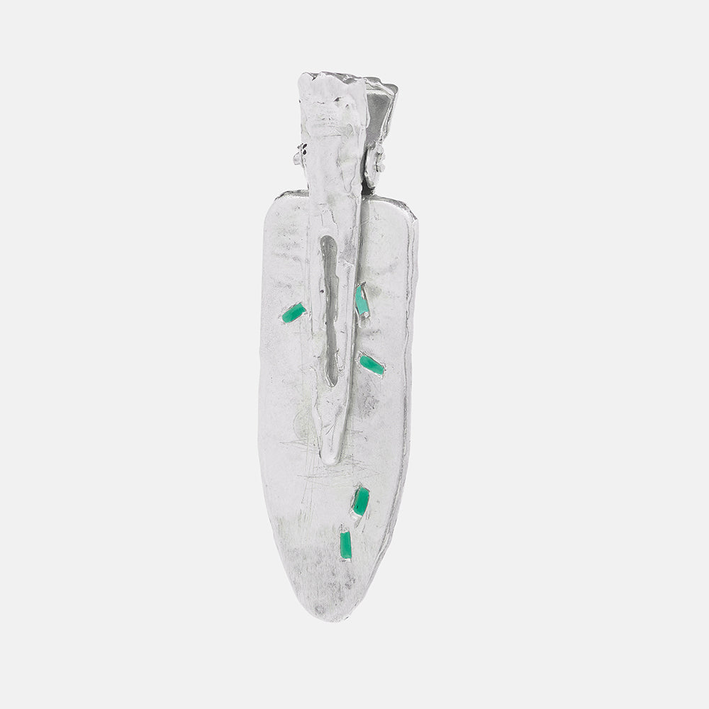 Emerald Scatter Hairclip