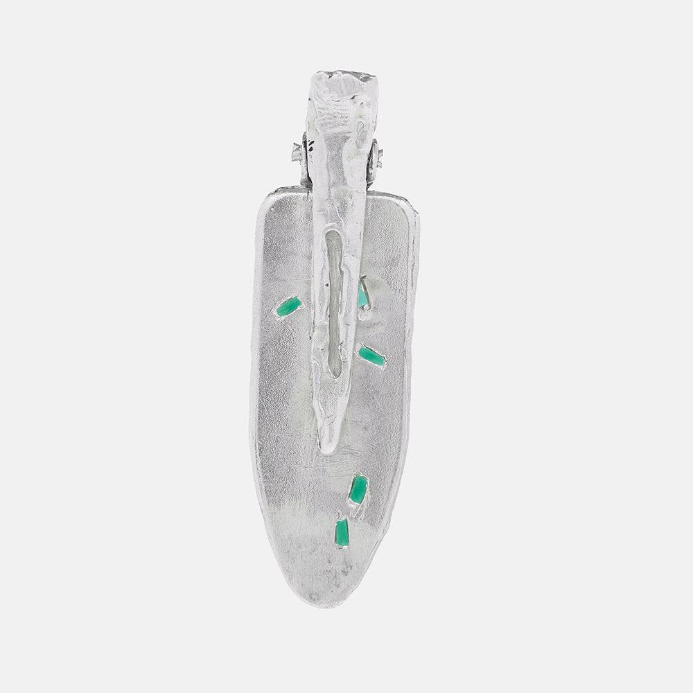 Emerald Scatter Hairclip