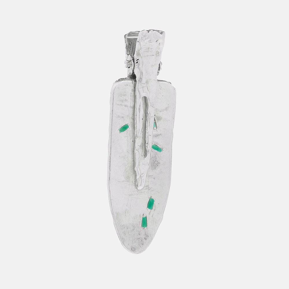 Emerald Scatter Hairclip