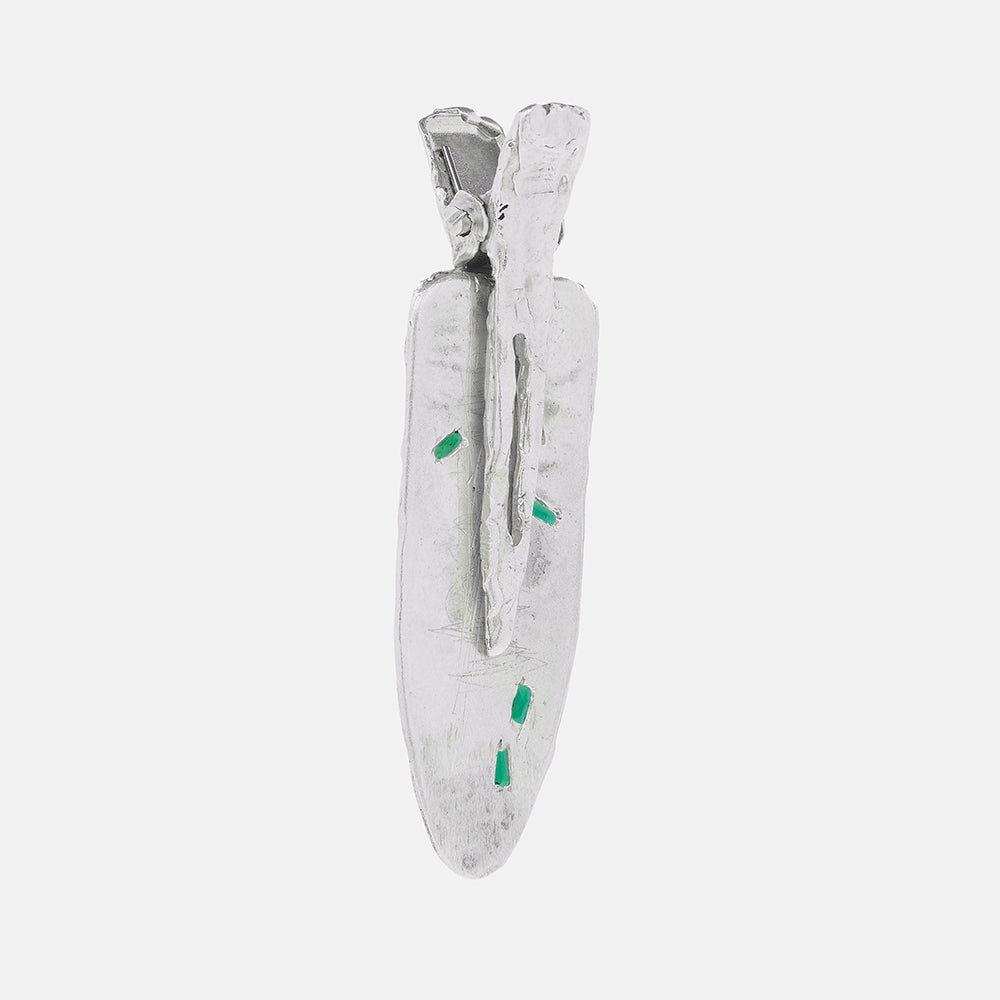 Emerald Scatter Hairclip