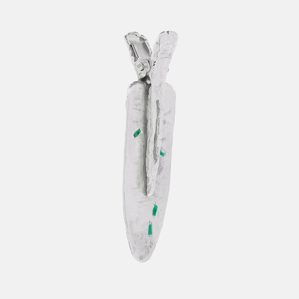 Emerald Scatter Hairclip