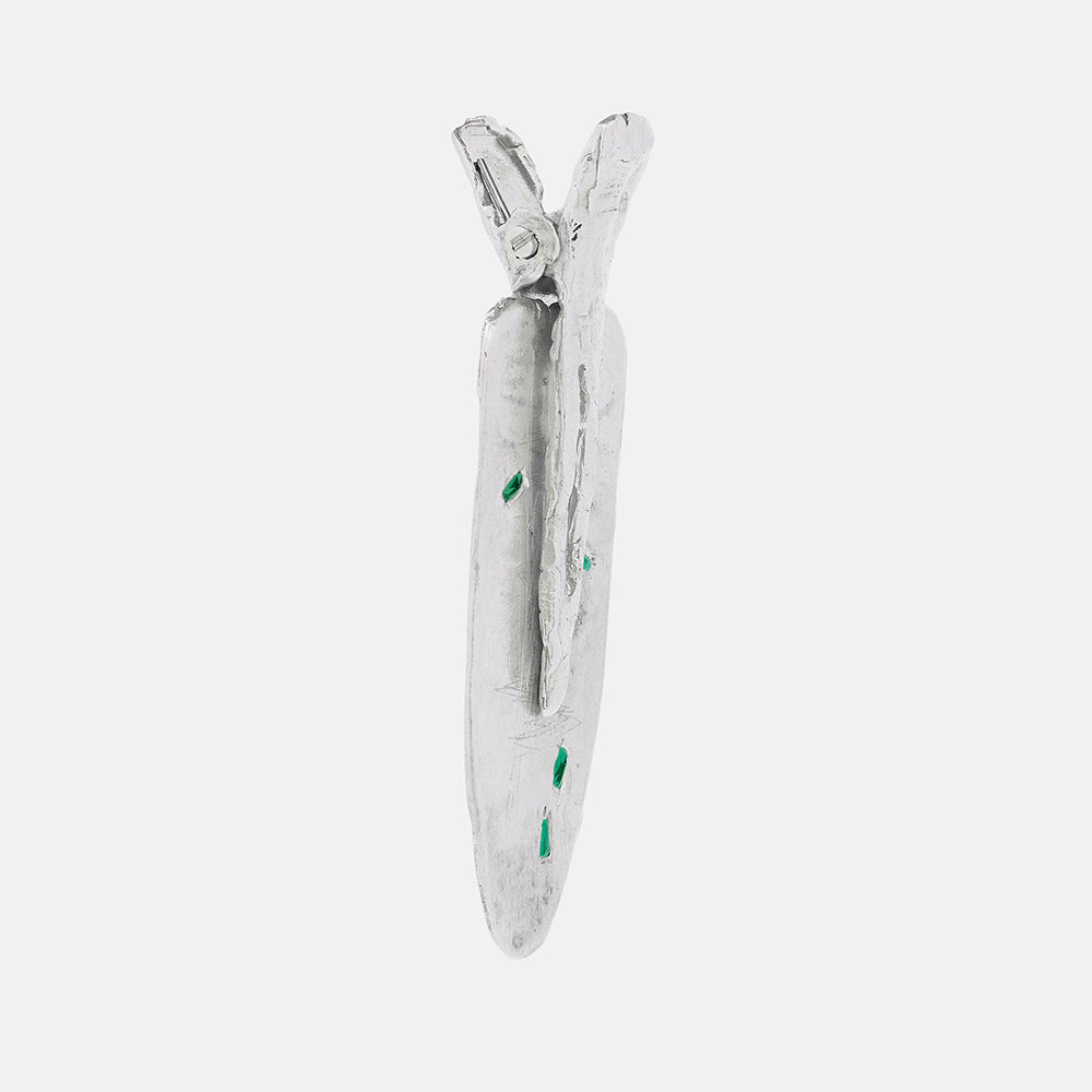 Emerald Scatter Hairclip