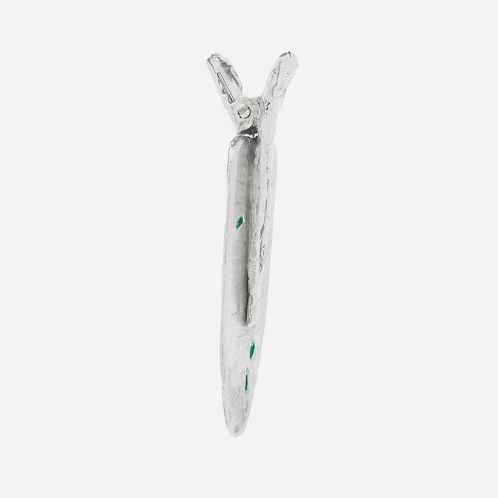 Emerald Scatter Hairclip