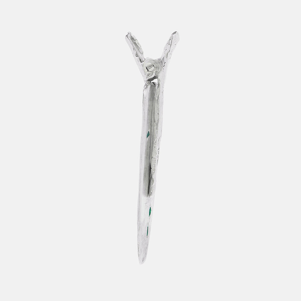 Emerald Scatter Hairclip