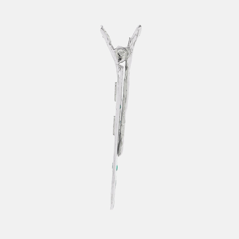 Emerald Scatter Hairclip