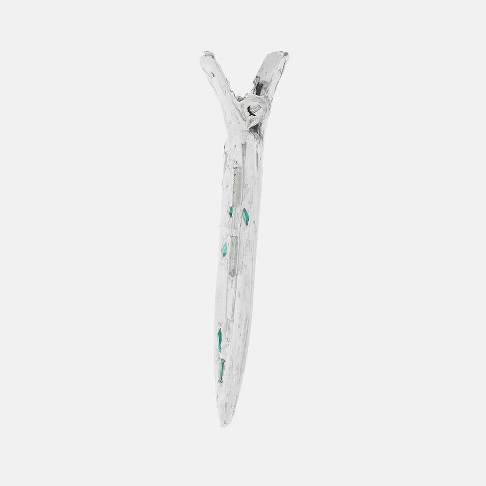 Emerald Scatter Hairclip