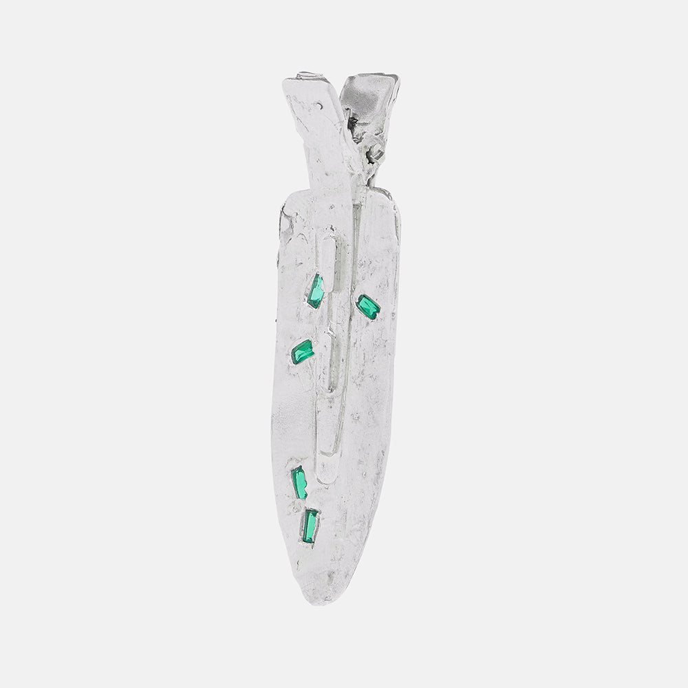 Emerald Scatter Hairclip