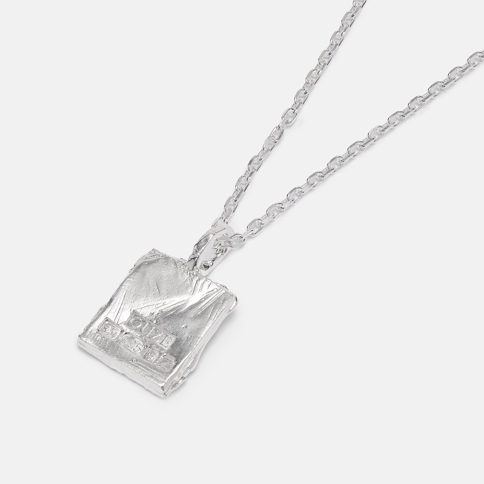Square Lace Pendant