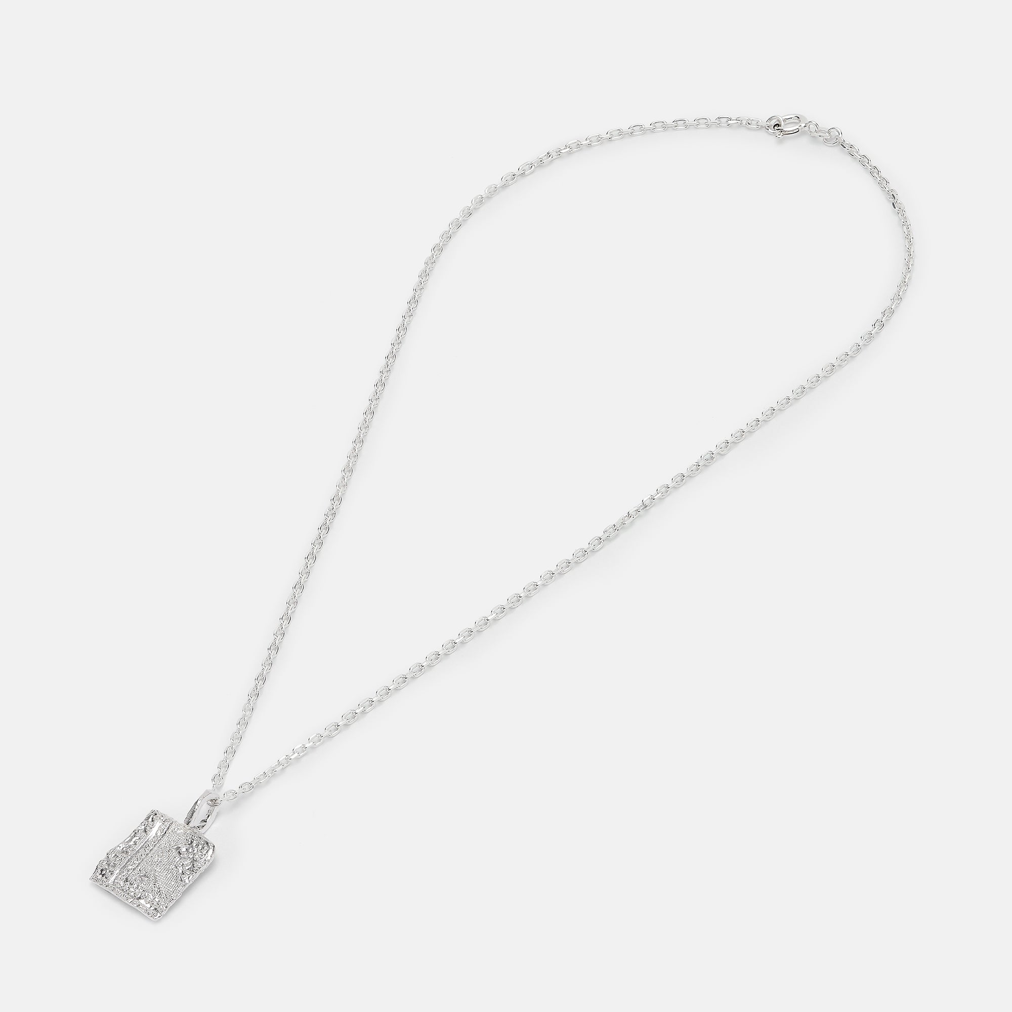 Square Lace Pendant