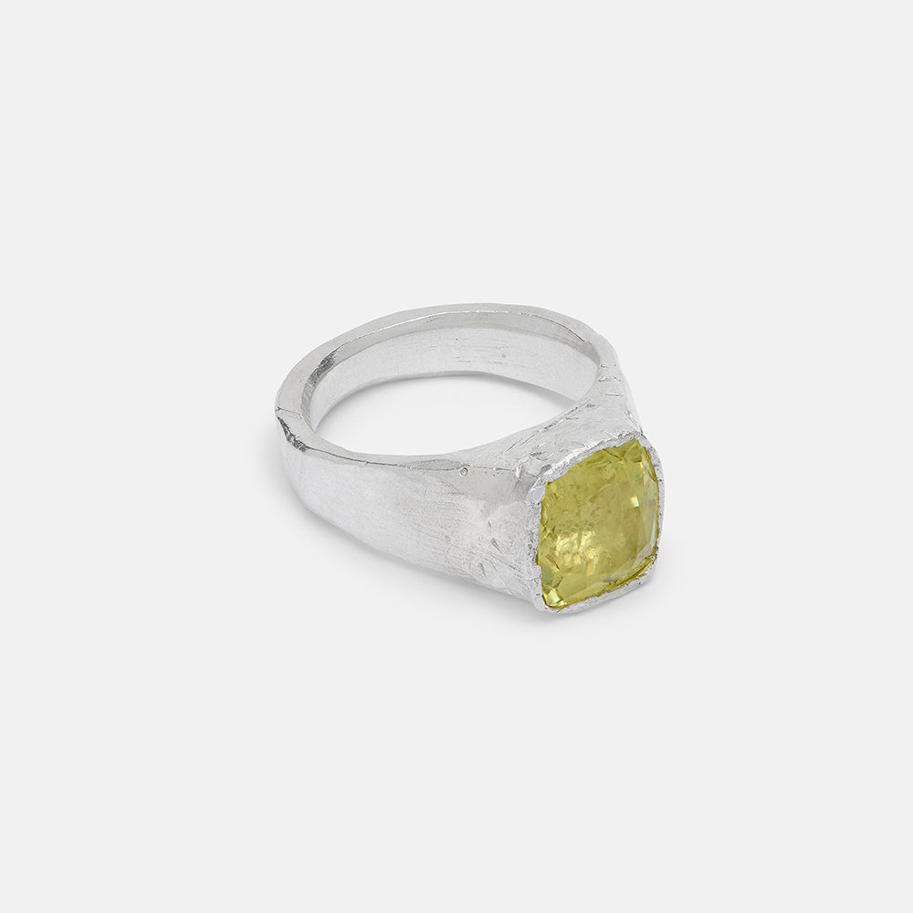 Lemon Quartz Signet
