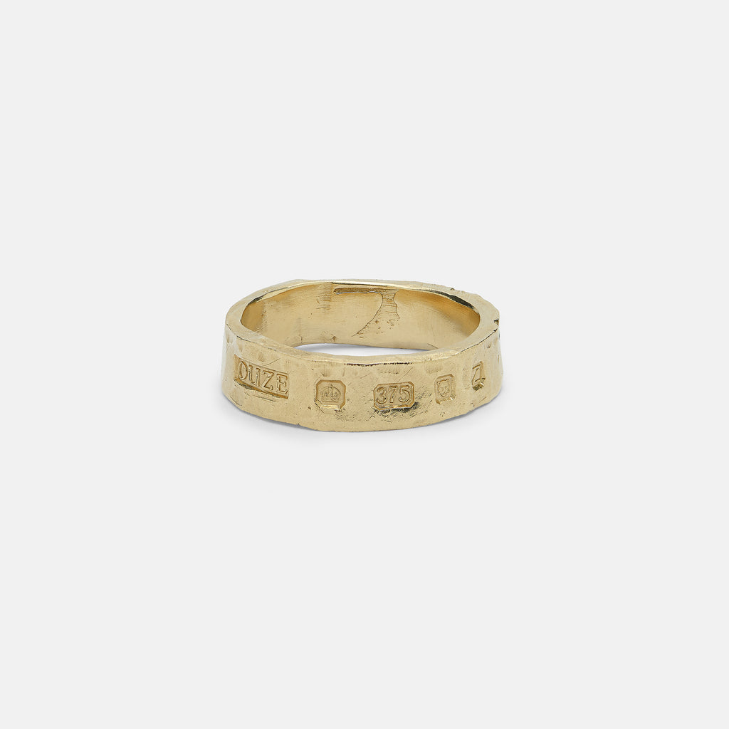 9k Gold Hallmark Band