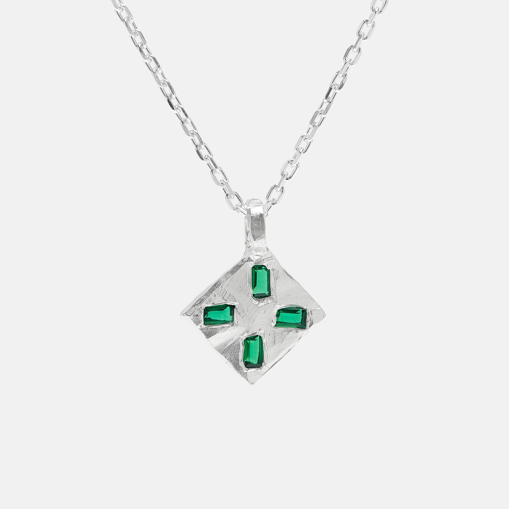 Emerald Morris Necklace