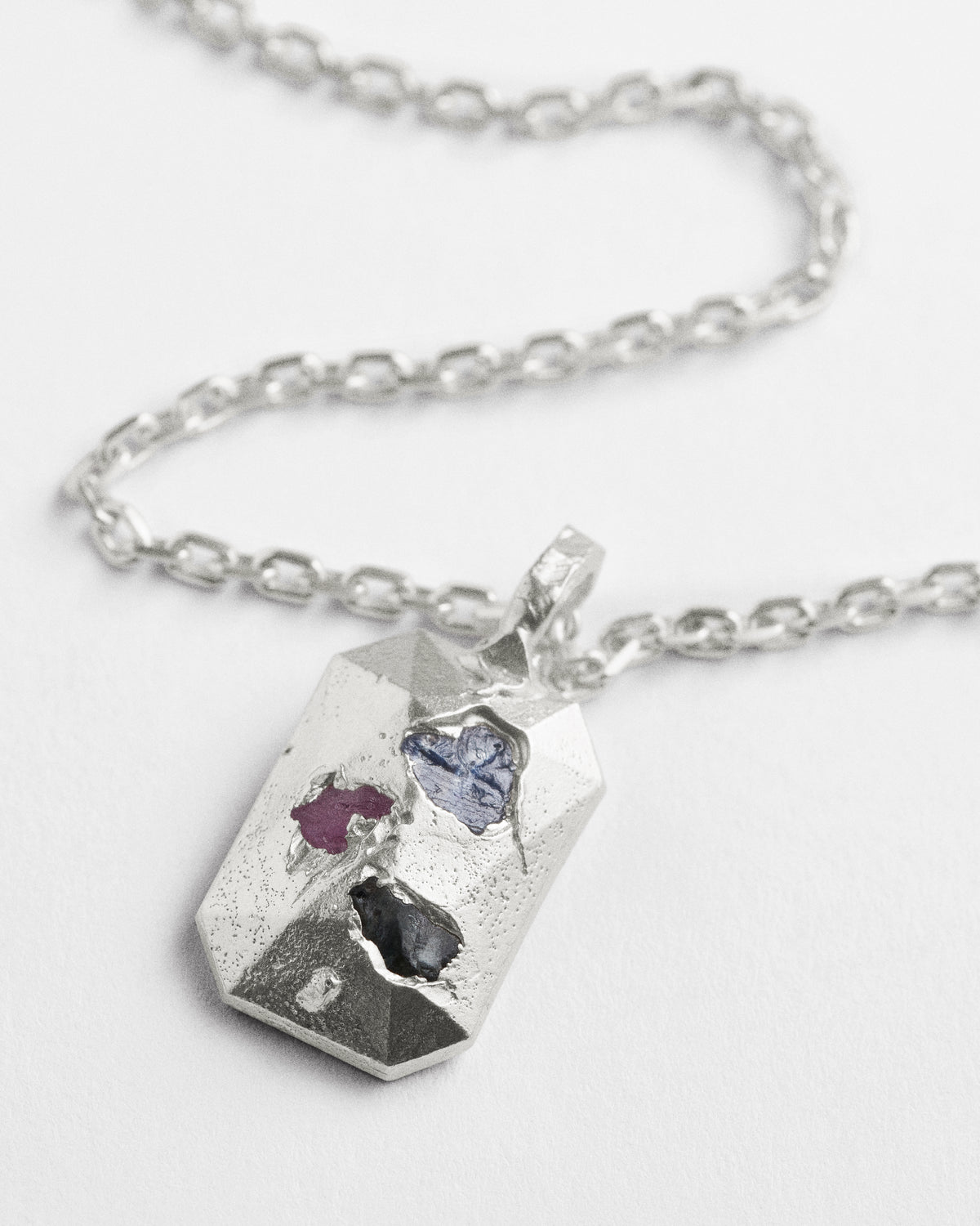 Kolorowy Scatter Facet Pendent