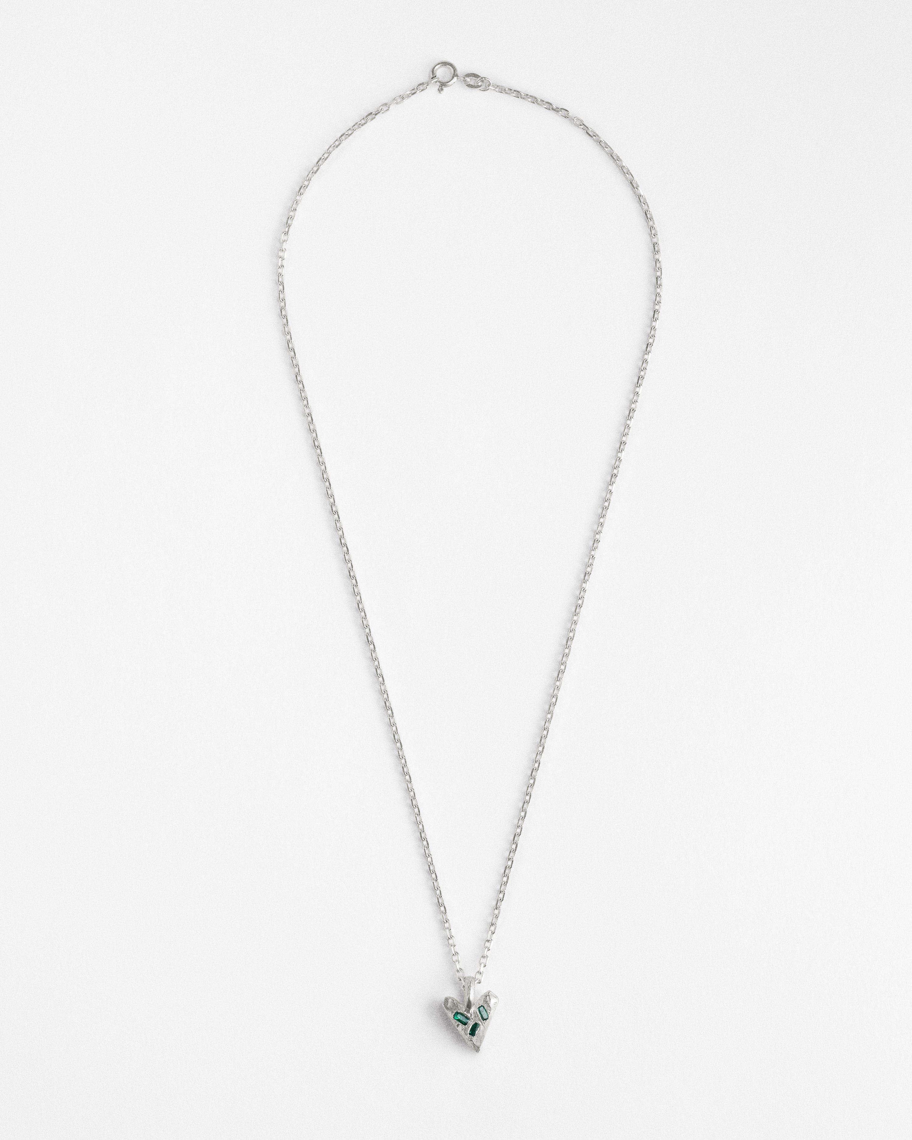 Emerald Heart Pendant