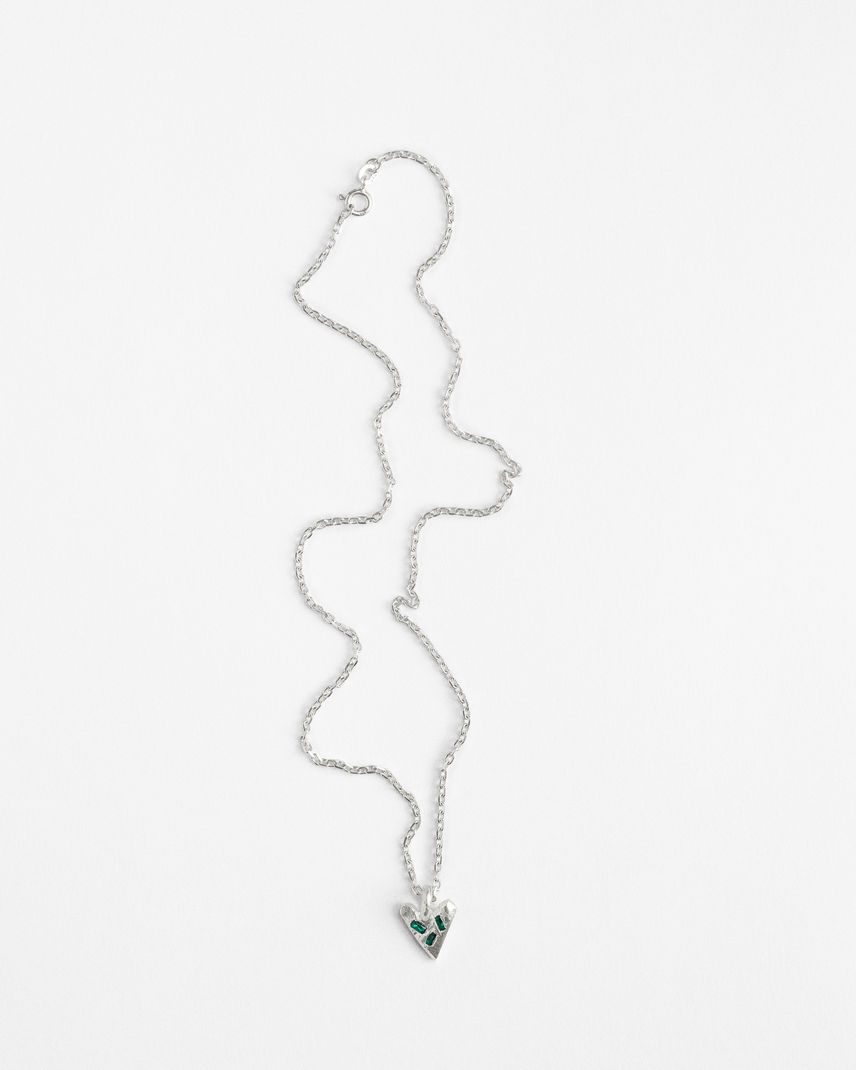 Emerald Heart Pendant