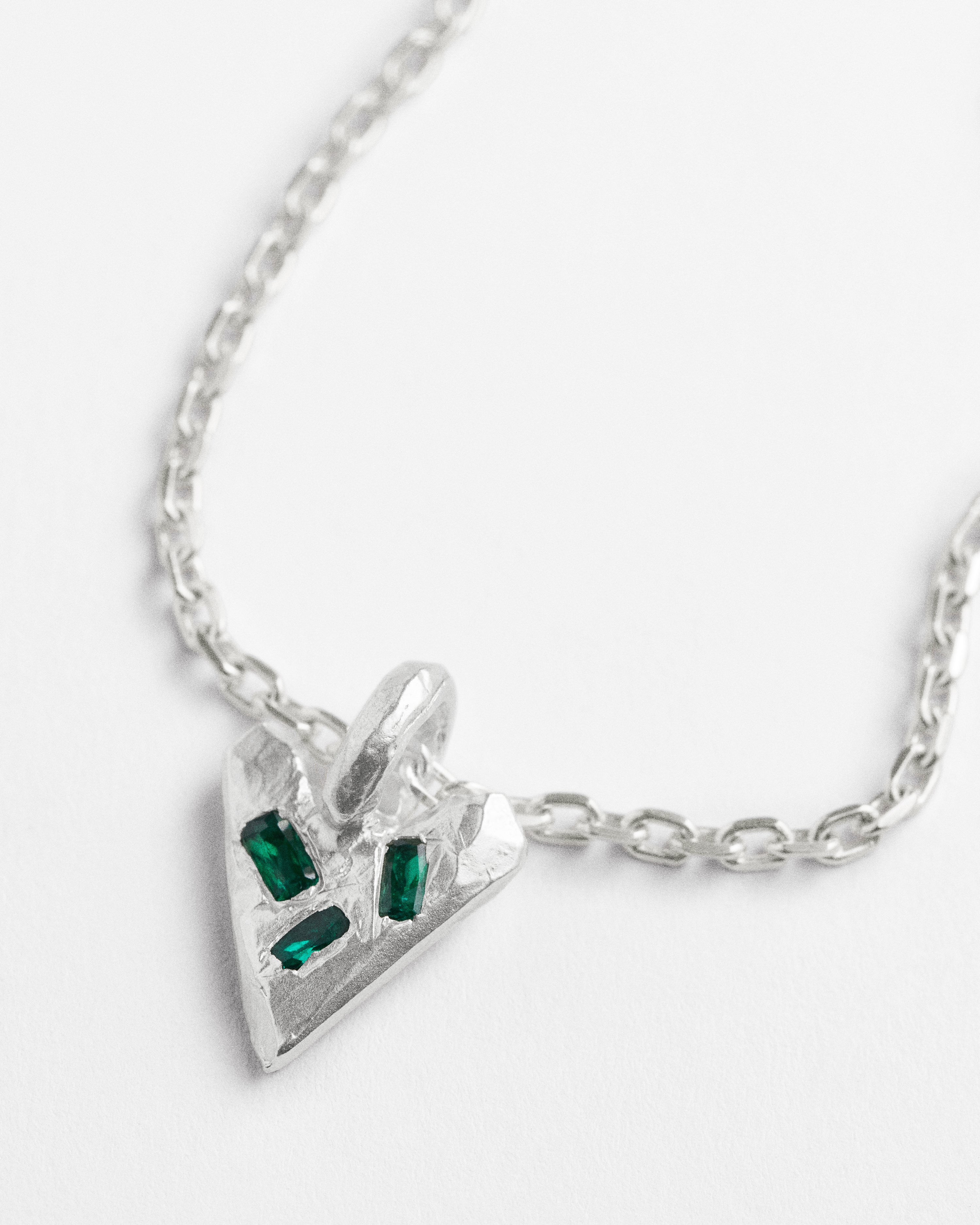 Emerald Heart Pendant