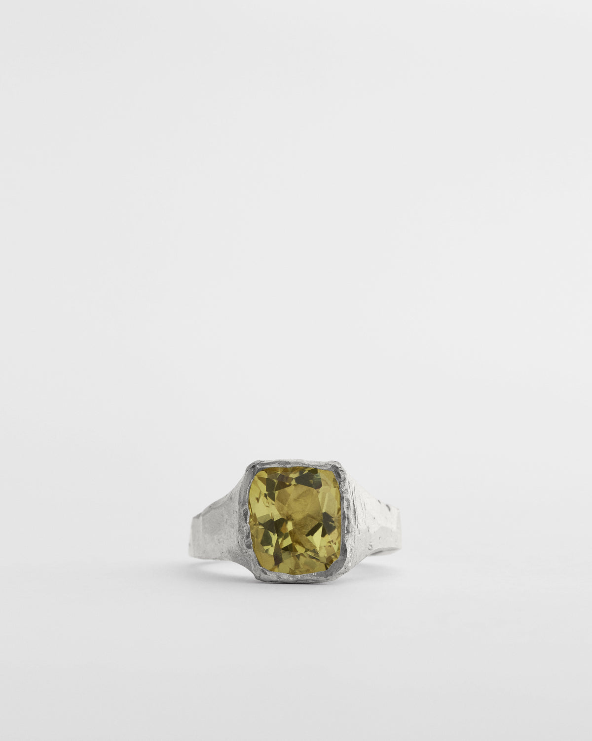 Lemon Quartz Signet