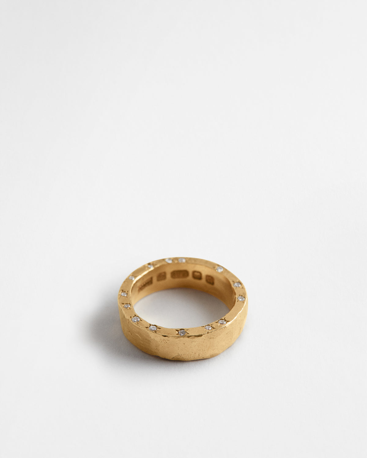 Diamond Side Set Band