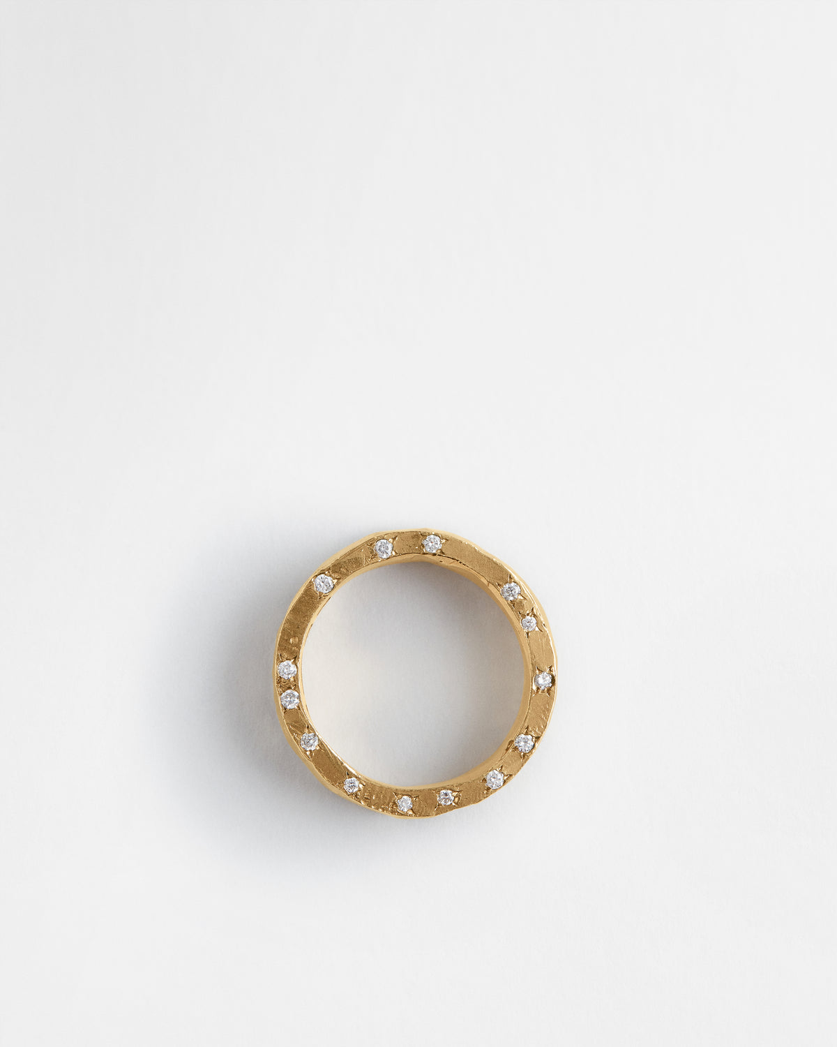 Diamond Side Set Band