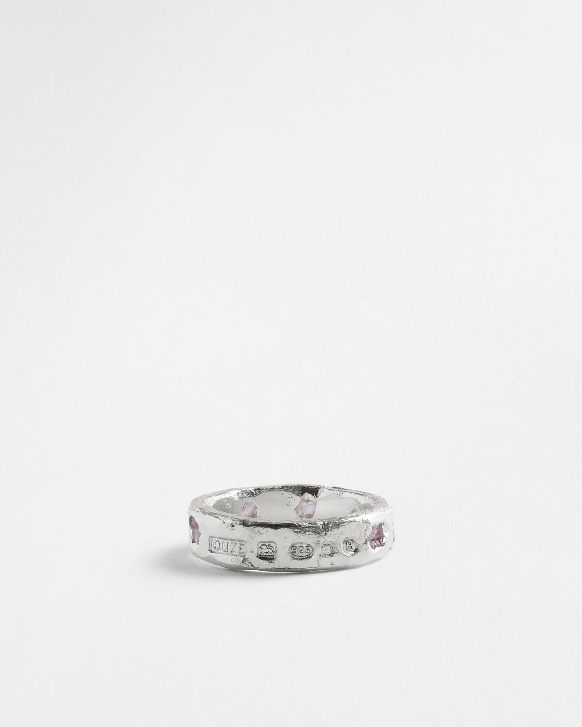 Pink Sapphire Scatter Band