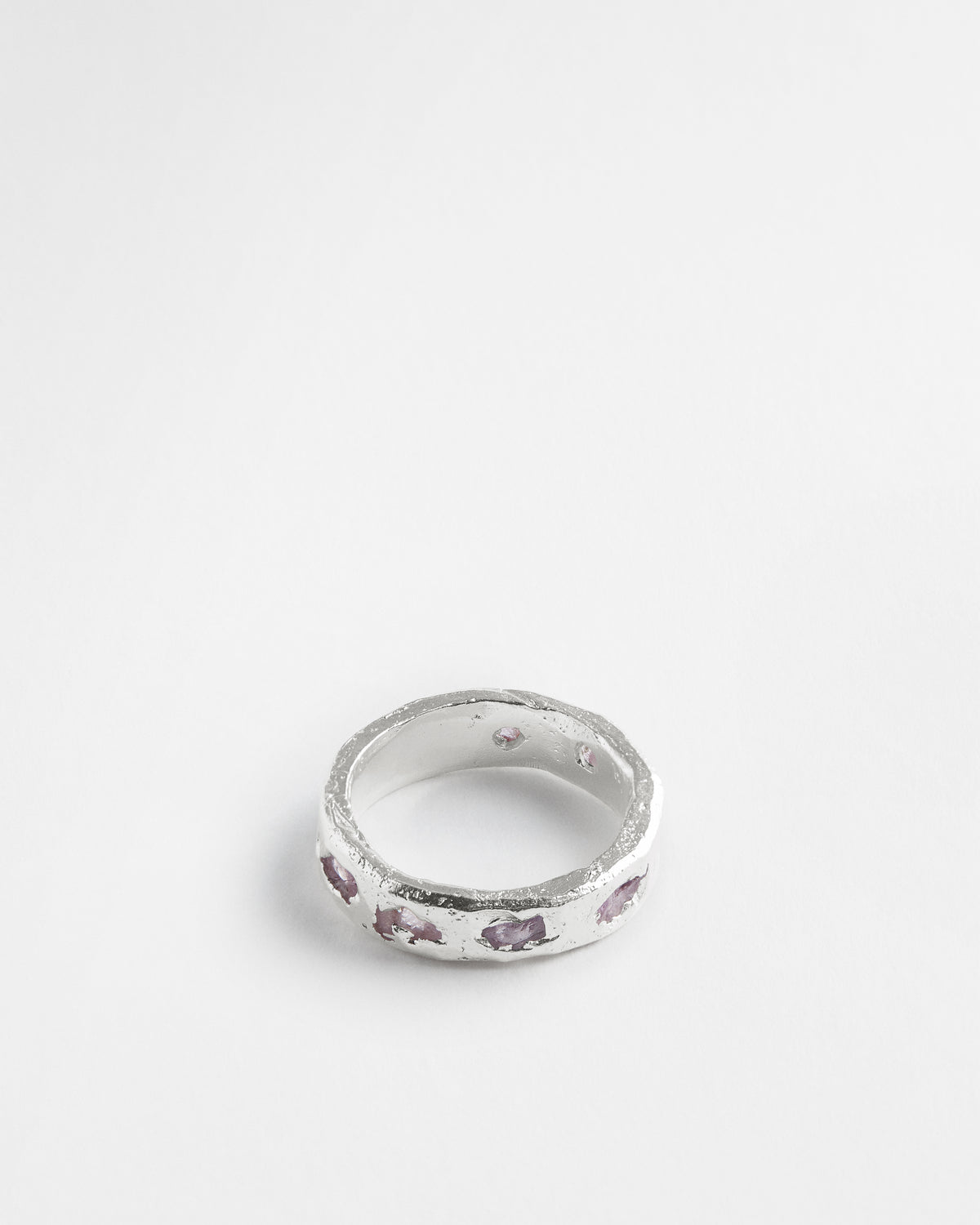 Pink Sapphire Scatter Band