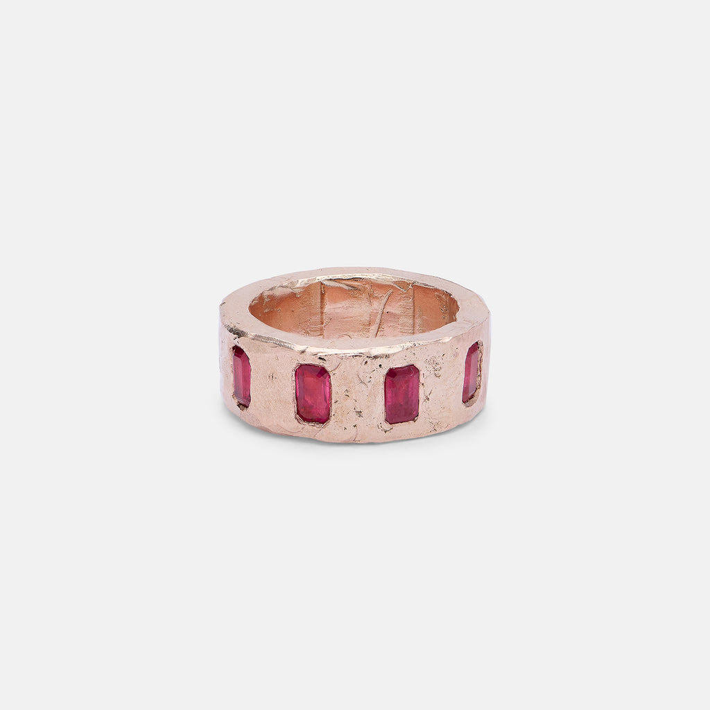 9k Rose Gold Morris Band
