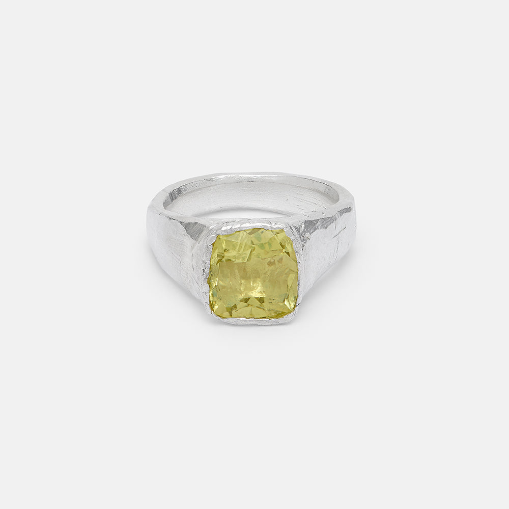 Lemon Quartz Signet