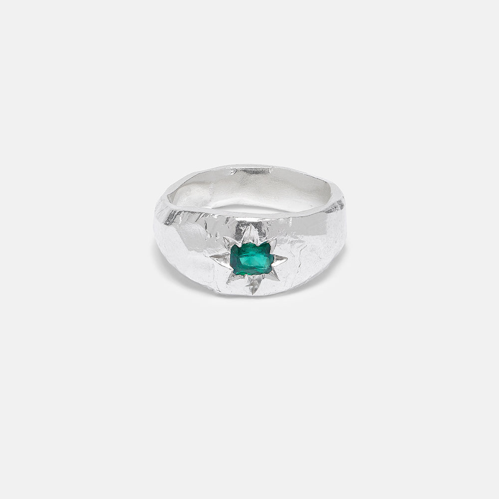 Emerald Kathryn Ring