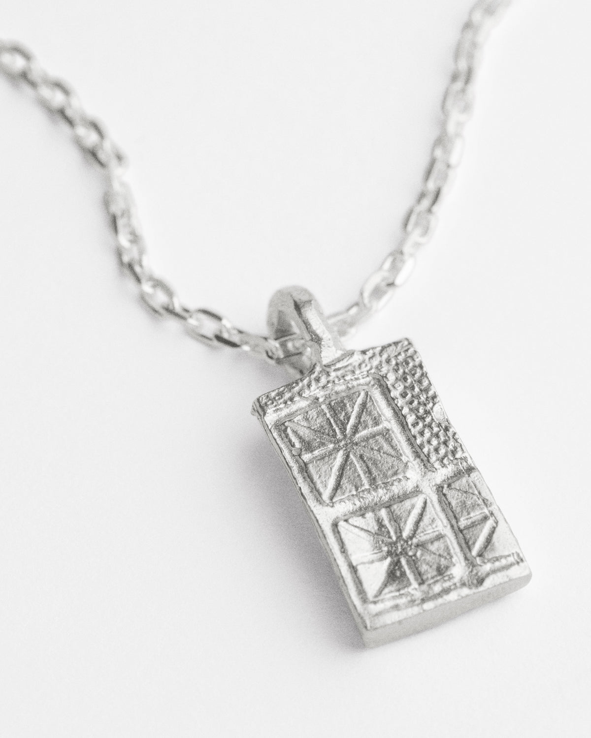 Lace Tablet Pendent