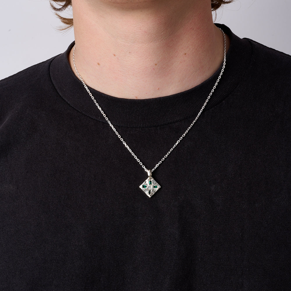 Emerald Morris Necklace