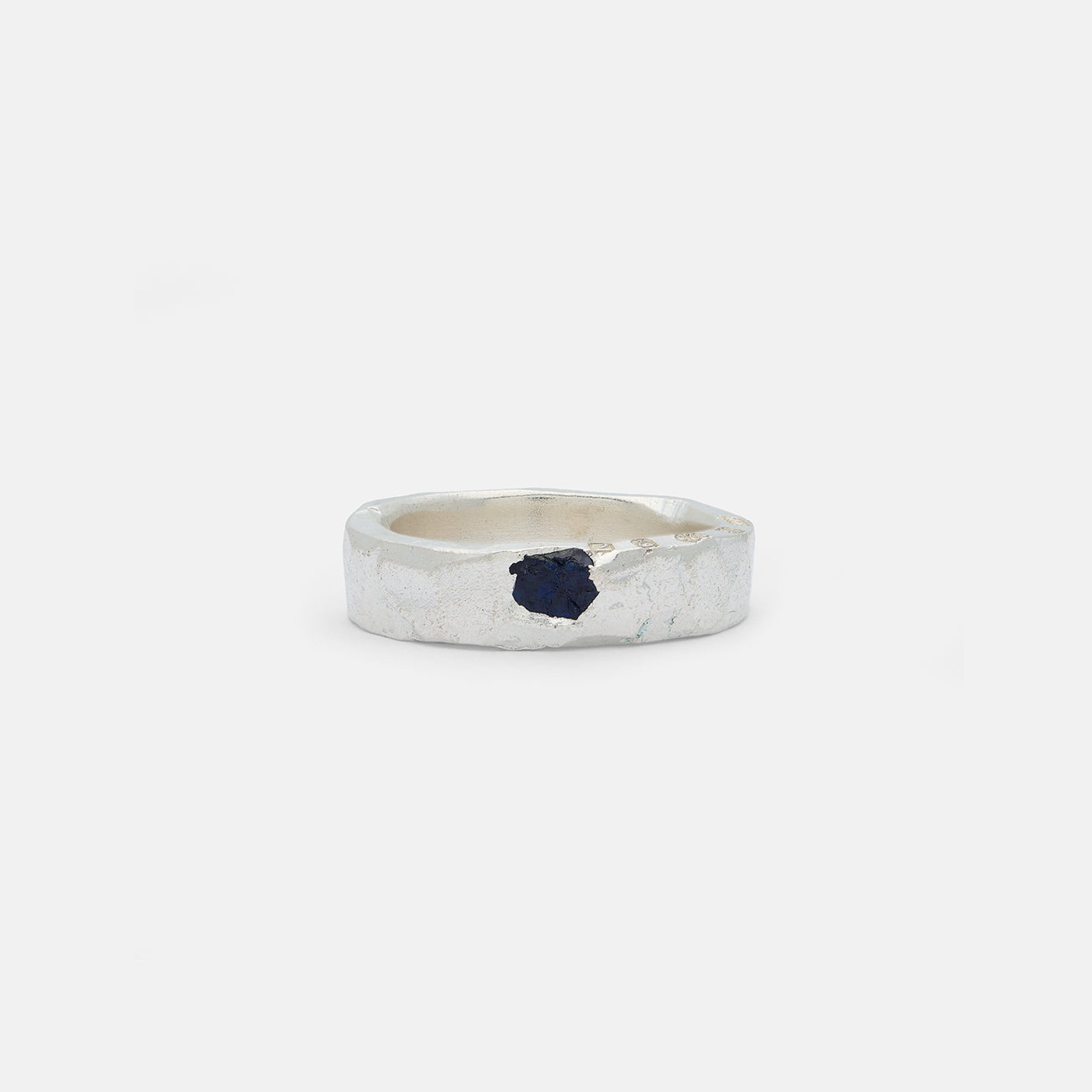 Raw Blue Sapphire Una Band