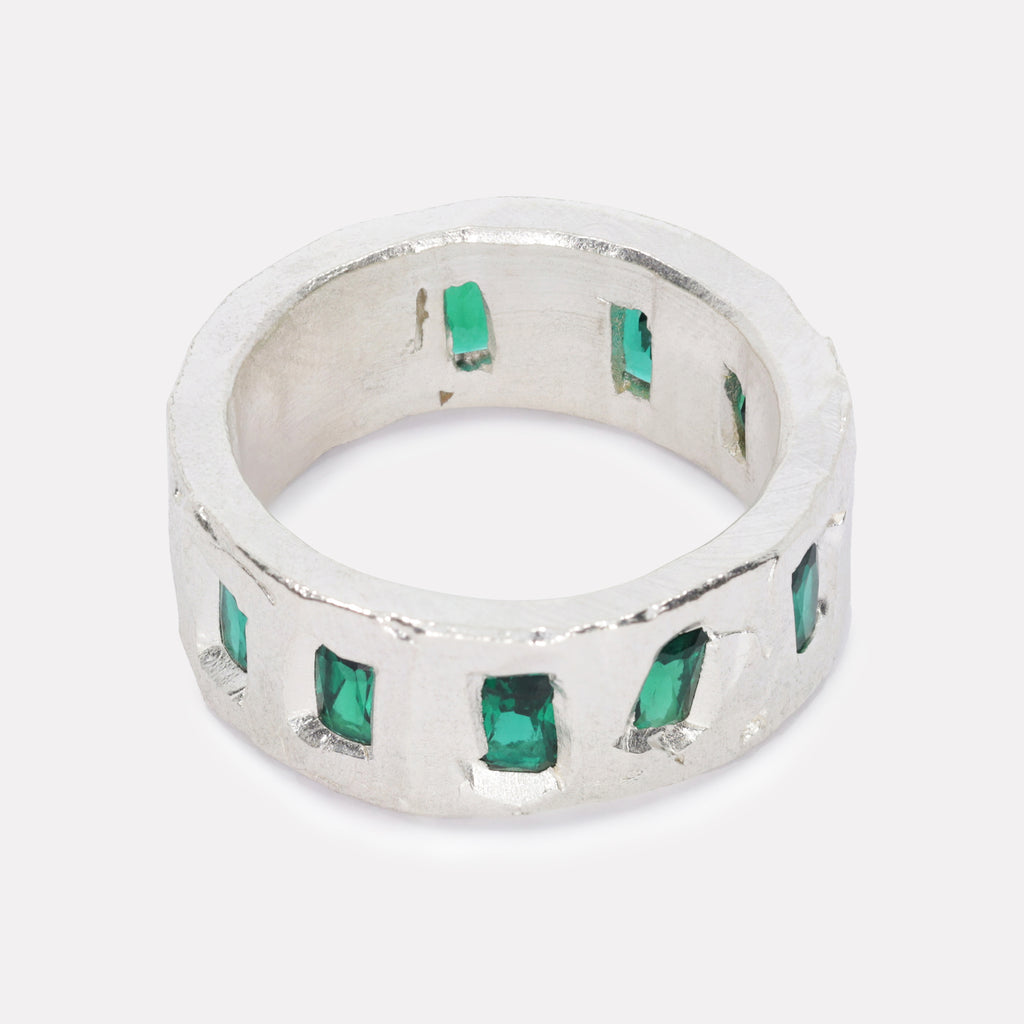 Emerald Morris Ring