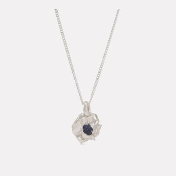 CRUSHED SAPPHIRE NECKLACE
